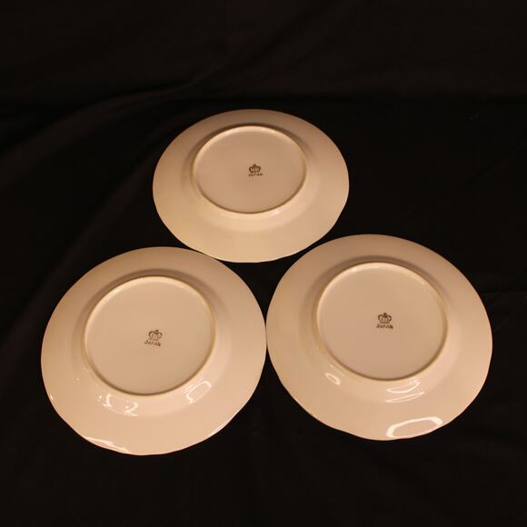 Vintage Empress by Hurata Japan Tea Plates Set of 3 - Picture 2 of 4
